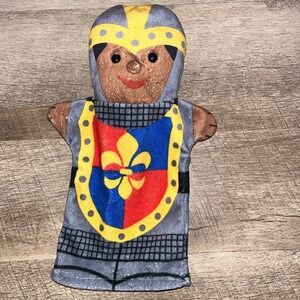 Melissa & Doug Bold Buddies Hand Puppet Knight 10" Male Pretend Play Stage Kids